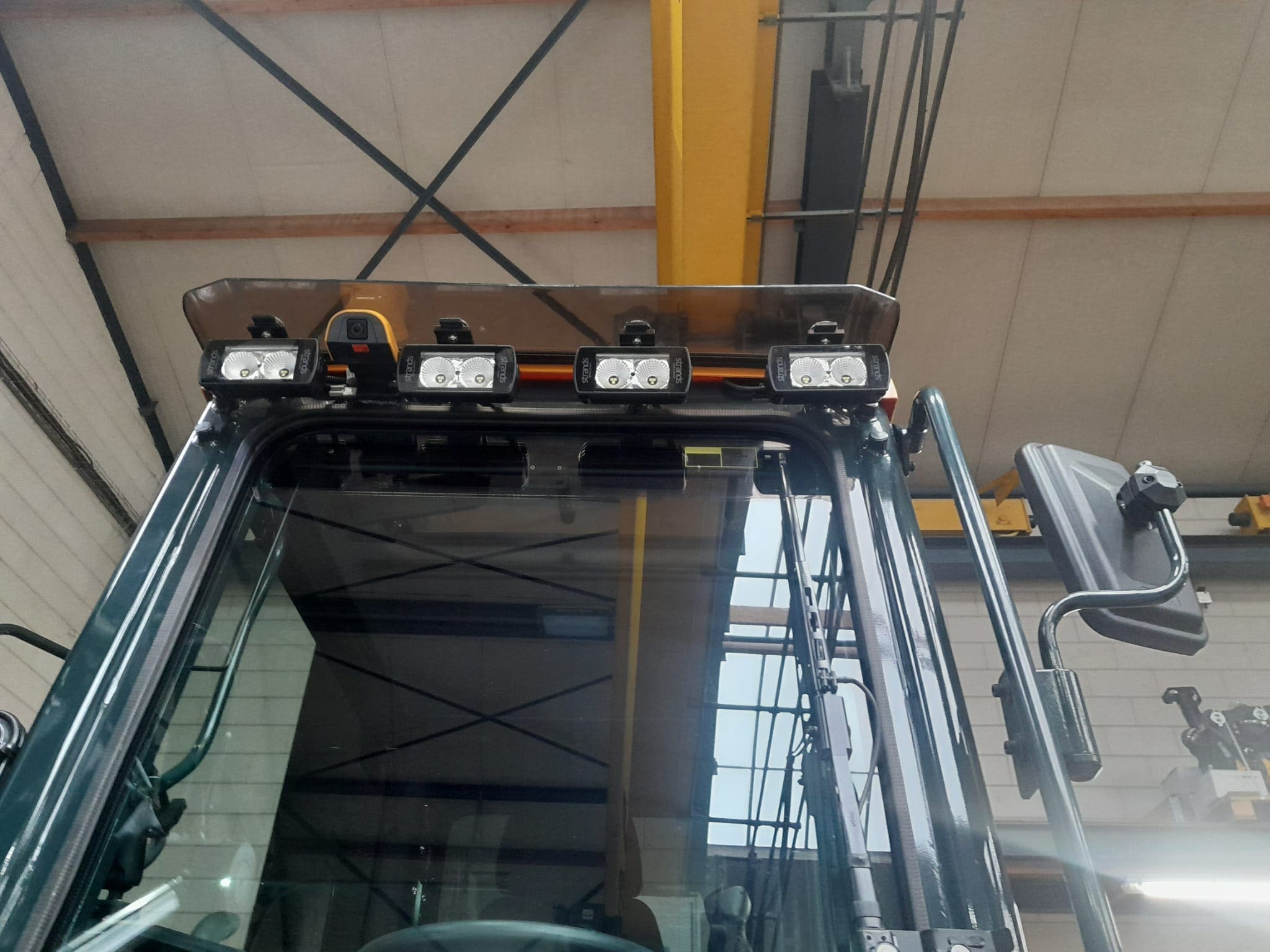4x werklamp voor op cabine met contourverlichting